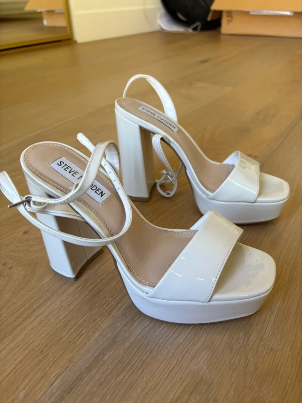 Steve Madden Liandra Ankle Strap Platform Sandals